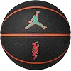 баскетбольный мяч JORDAN ALL COURT 8P Z WILLIAMSON DEFLATED черный, оранжевый 7