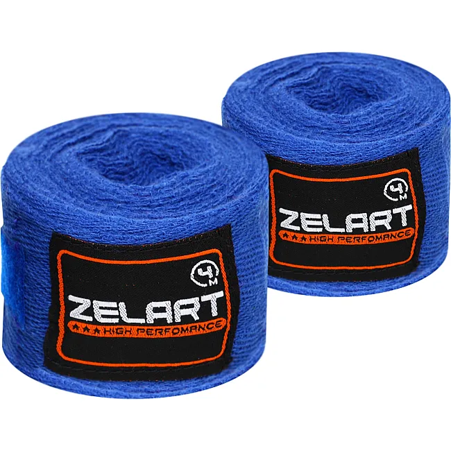 Бинты для бокса
 2штуки ZELART
 BO-3619-4 4м (Красный)