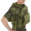 Разгрузочный жилет
 на 5 карманов MILITARY RANGERS
 ZK-9103 (Черный)