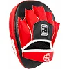 Лапа боксерська вигнута тренувальна BOXER 2011-01 19х23х4см 2штуки (Чорний-синій)