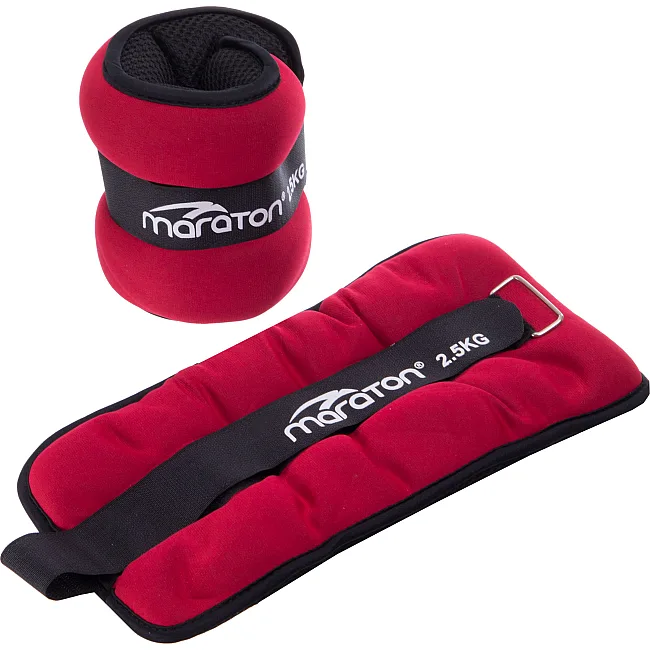 Утяжелители для ног и рук
 MARATON FI-3123-5 2x2,5кг
