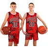Детская баскетбольная форма
 NBA клуб Shuhoku 10 BA-6614 (Красный-черный)
