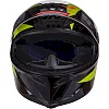 Шлем для мотоцикла интеграл
 HNJ H722-2 (Черный-салатовый)