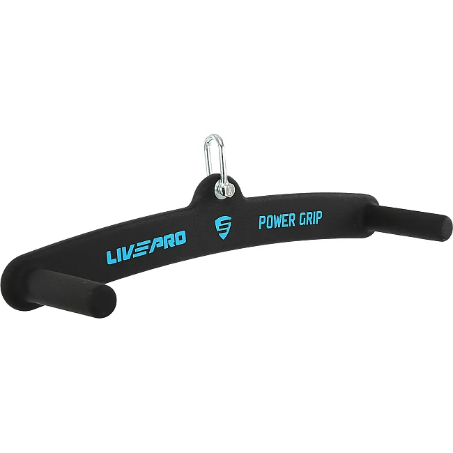 Рукоятка для тяги із середнім хватом Mid grip нековзне покриття LiveUp LP8329 53см