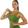 Спортивный топ женский с пуш-ап VSX YB2315 (Синий)