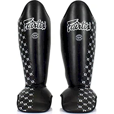 Защита голени и стопы Fairtex SP5 Shin Pads Black