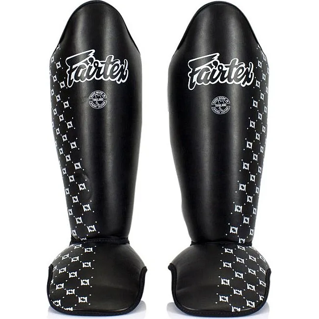 Защита голени и стопы Fairtex SP5 Shin Pads Black