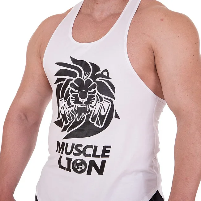 Майка борцовка мужская SP-SPORT

 MUSCLE LION ML-1185 (Белый)
