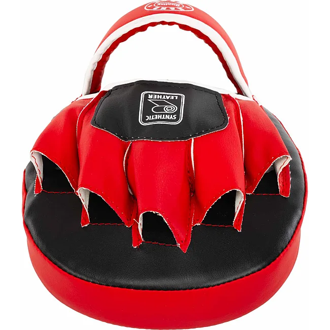 Лапа боксерська вигнута тренувальна BOXER 2011-01 19х23х4см 2штуки (Чорний-синій)