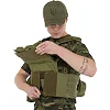 Разгрузочный жилет
 на 5 карманов MILITARY RANGERS
 ZK-9103 (Черный)