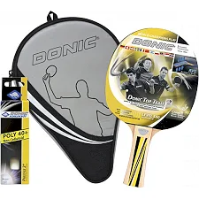 Набор для пинг-понга Donic Top Team 500 Gift set (ракетка+чехол+3м)