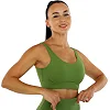 Спортивный топ женский с пуш-ап VSX YB2315 (Синий)