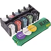 Набор для покера в металлической коробке Poker game set SP-SPORT
 538-045 200 фишек