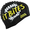 Шапочка для бассейна
 силиконовая для взрослых MADWAVE
 IT BITES M055322 (Черный)