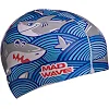 Шапочка для бассейна
 силиконовая юниорская MADWAVE
 Junior SHARKY M057911 (Бирюзовый)