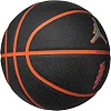 баскетбольный мяч JORDAN ALL COURT 8P Z WILLIAMSON DEFLATED черный, оранжевый 7