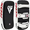 Пада для тайского бокса RDX T1 Curved Thai Kick Pad White (1 шт.)