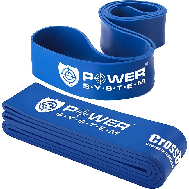 Резинка для підтягувань POWER SYSTEM PS-4054 CrossFit Level 4 Blue (опір 22-50 кг)