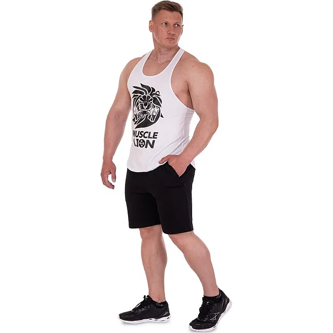 Майка борцовка мужская SP-SPORT

 MUSCLE LION ML-1185 (Белый)