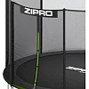 Батут Zipro Jump Pro з зовнішньою сіткою 6 футів 183 см чорно-зелений