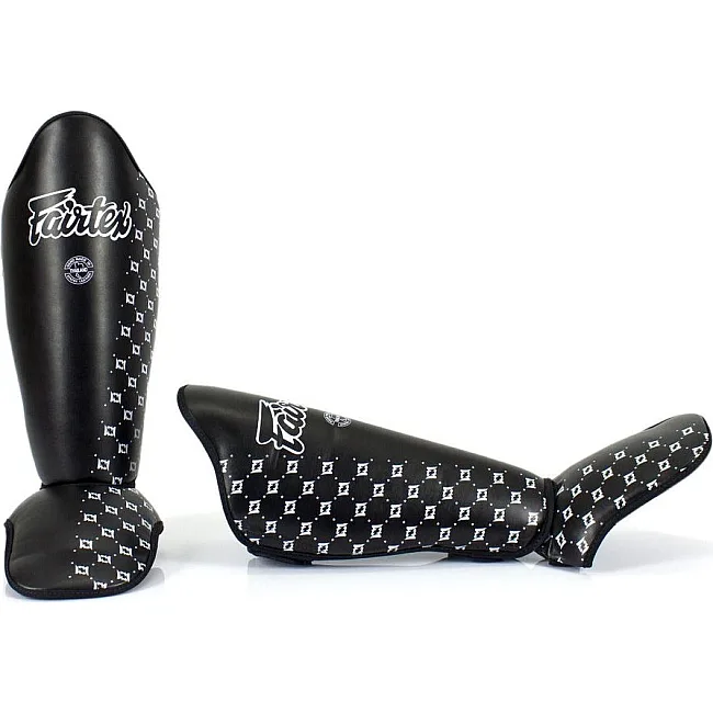 Защита голени и стопы Fairtex SP5 Shin Pads Black