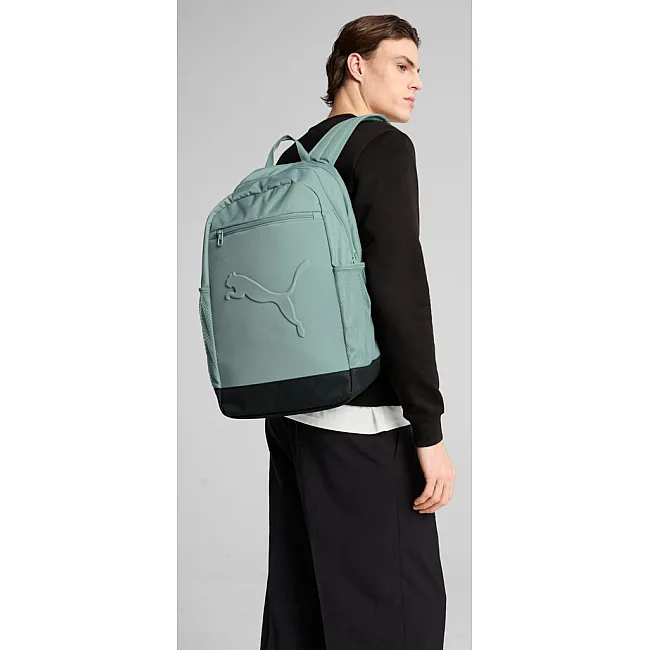 Рюкзак Puma BUZZ Backpack 28L зеленый 47,5х28х20 см