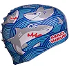Шапочка для бассейна
 силиконовая юниорская MADWAVE
 Junior SHARKY M057911 (Бирюзовый)