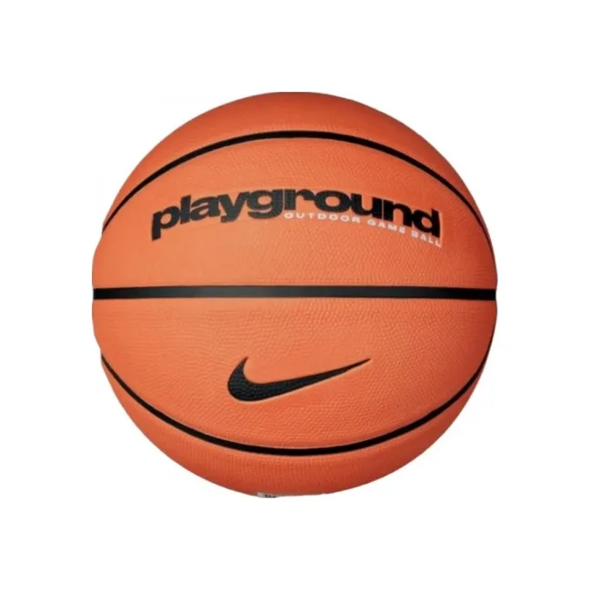 М'яч баскетбольний Nike EVERYDAY PLAYGROUND 8P DEFLATED AMBER/BLACK/BLACK size 7