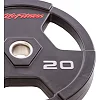 Блин для штанги полиуретановый
 LIFE FITNESS SC-80154-20 51мм 20кг