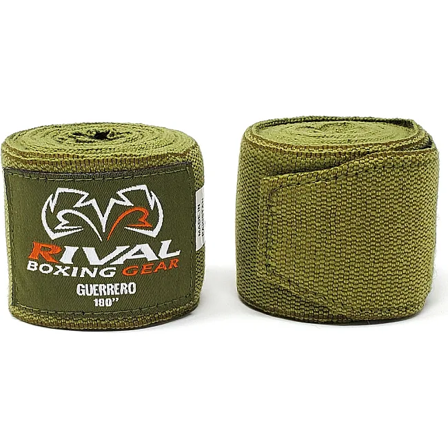 Бинты для бокса Rival Guerrero Khaki Green
