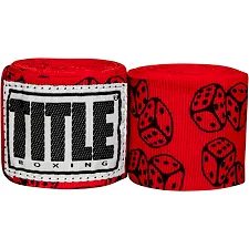 Бинты боксерские Title Boxing Print 450см Dice