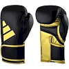 Боксерские перчатки Adidas Speed 165 с лицензией WAKO | черно/золотой | ADISBG165WK