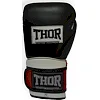 Боксерські рукавички THOR PRO KING Шкіра/чорно-червоно-білі
