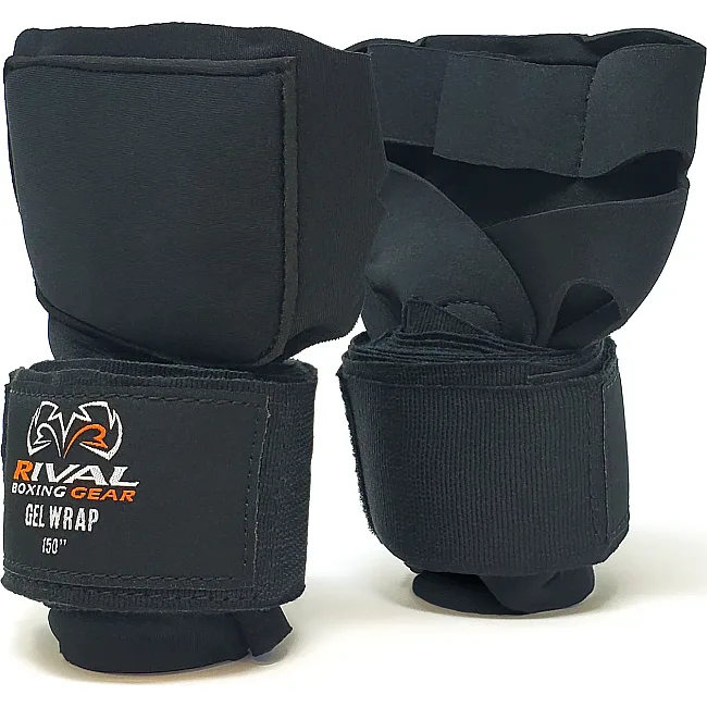 Быстрые гелевые бинты RIVAL Gel Wrap Black