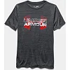 Футболка детская Under Armour Big Logo Hybrid Black