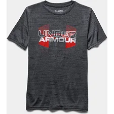 Футболка детская Under Armour Big Logo Hybrid Black