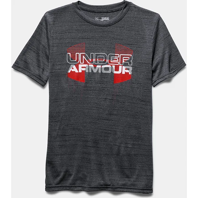 Футболка детская Under Armour Big Logo Hybrid Black