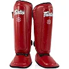 Дитячий захист для ніг FAIRTEX SPK9 Shin Pads for Red