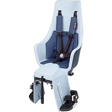 Детское кресло на велосипед BOBIKE Exclusive maxi Plus Carrier LED / Denim deluxe