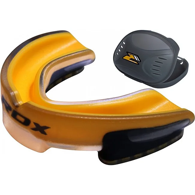 Капа для бокса RDX Gel 3D Elite Gold