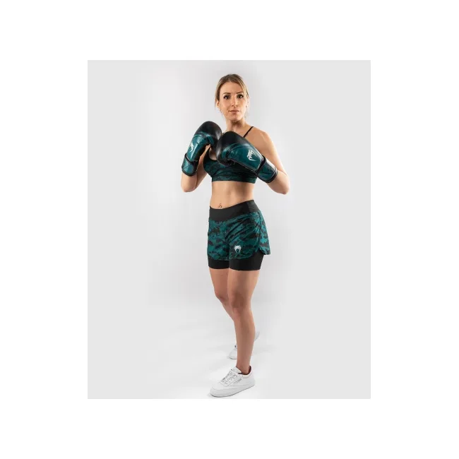 Компрессионные шорты VENUM Defender Hybrid Black Green