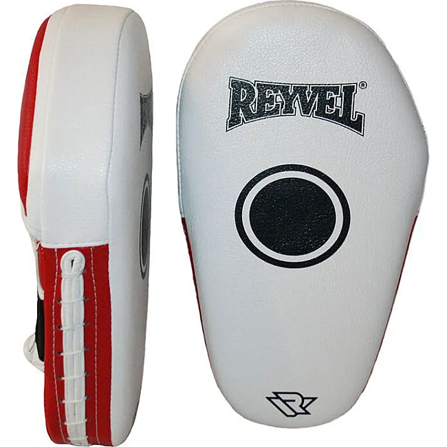 Лапы боксерские прямые Reyvel (кожзам)