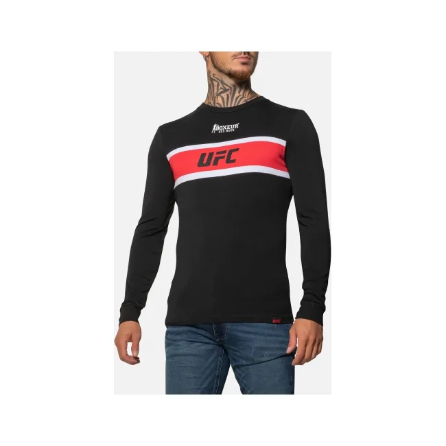 Лонгслив Boxeur Des Rues UFC Round Neck Black