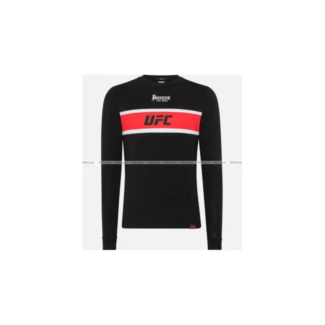 Лонгслив Boxeur Des Rues UFC Round Neck Black