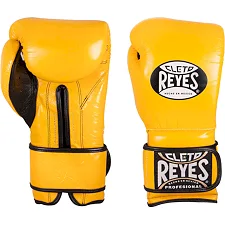 Перчатки для бокса CLETO REYES Leather Contact Cl ure Yellow