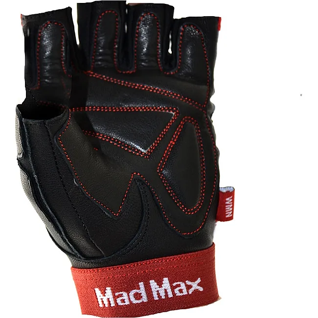 Рукавиці для фітнесу MADMAX MFG-911 Nine-eleven Zebra B&W zebra