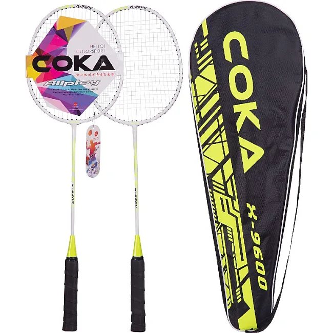 Ракетки для бадминтона в чехле COKA 9600