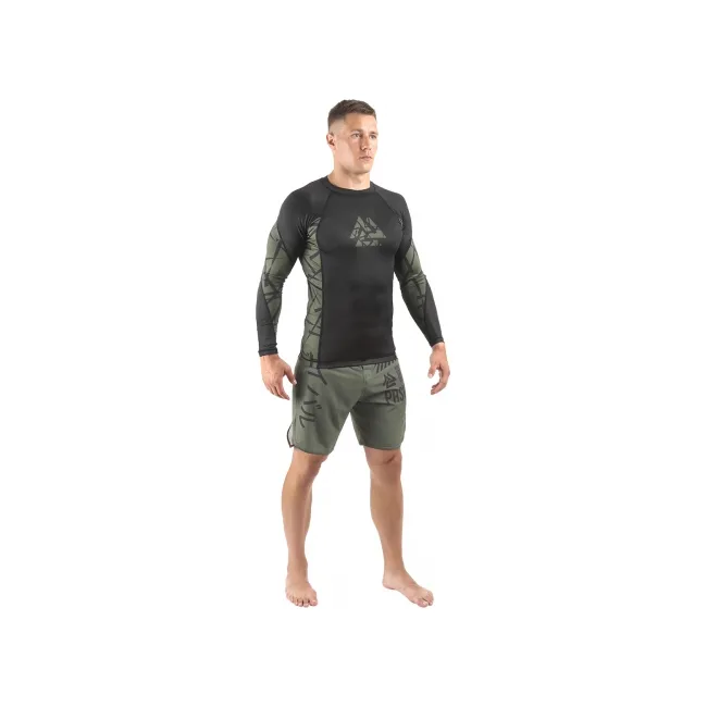 Рашгард с длинным рукавом Peresvit Rival Riffle Green
