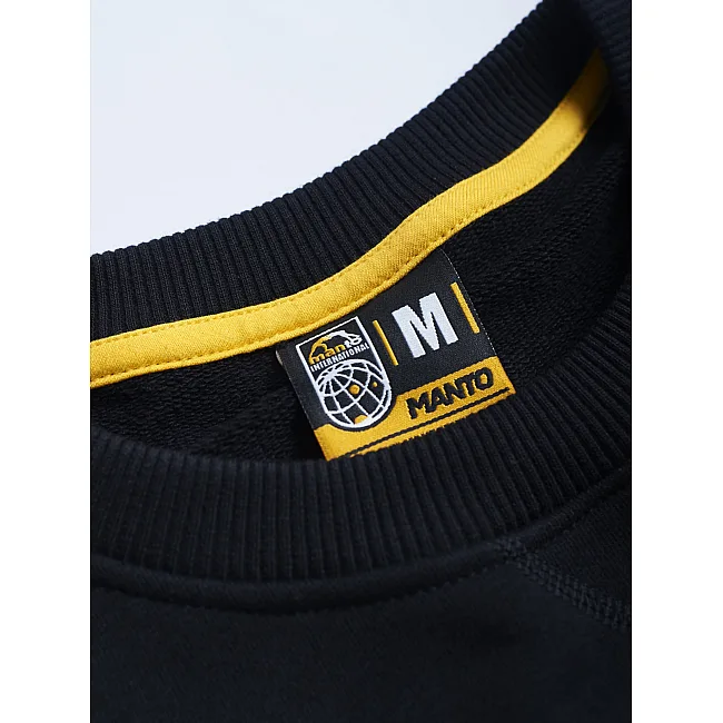 Свитшот MANTO Crewneck Logo 2.0 Black