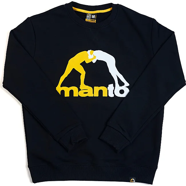 Свитшот MANTO Crewneck Logo 2.0 Black